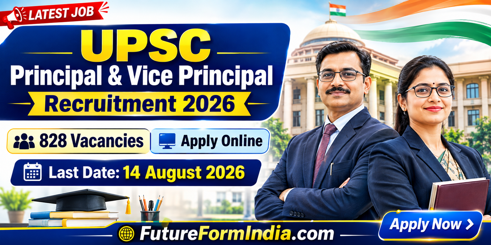 UPSC Principal and Vice Principal Recruitment 2026: Apply Online